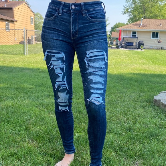 Women’s American Eagle High-Waisted Jeggings - Picture 1 of 8